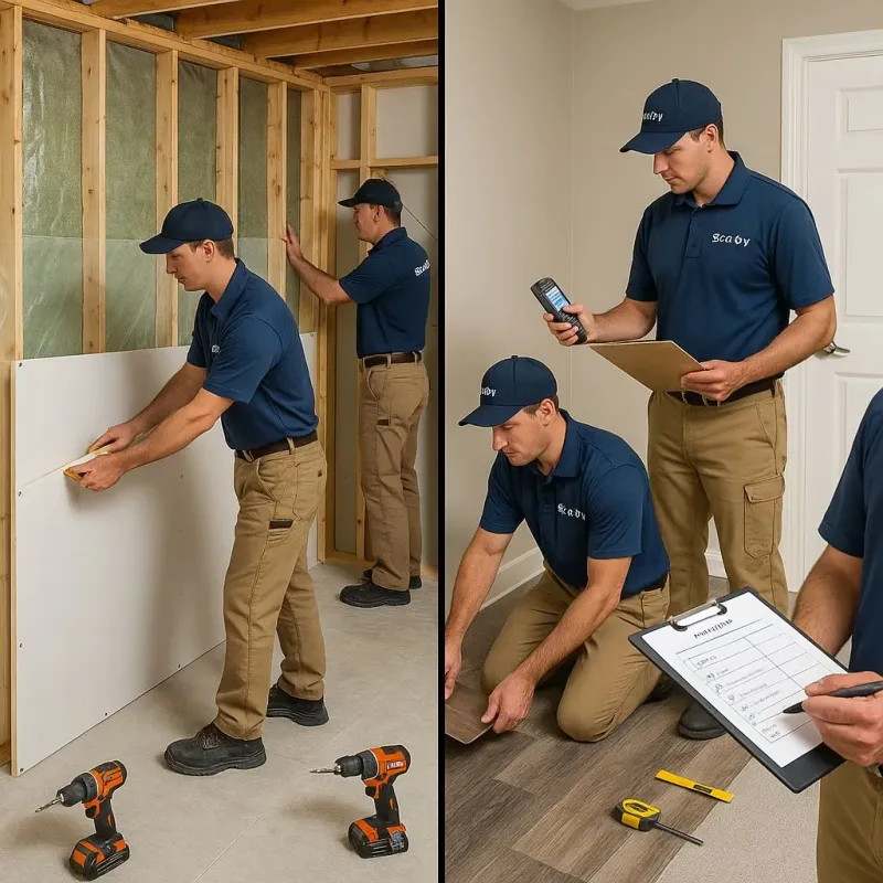 Repairs and Reconstruction process in Tannersville, PA