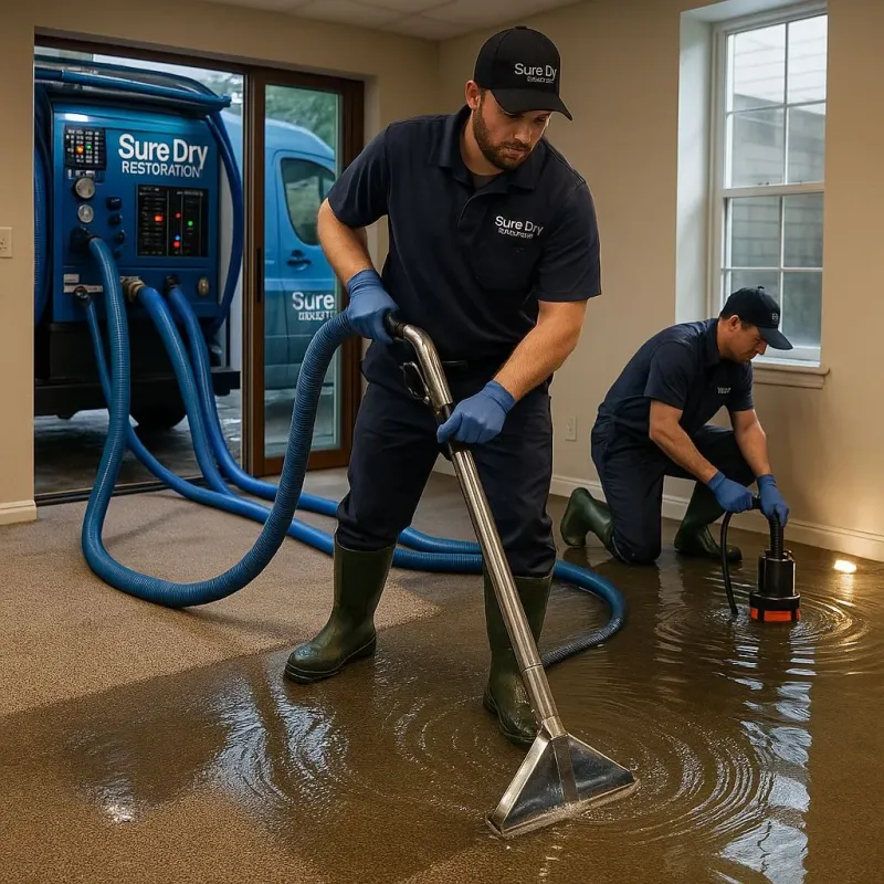 Water Extraction and Removal process in Tannersville, PA